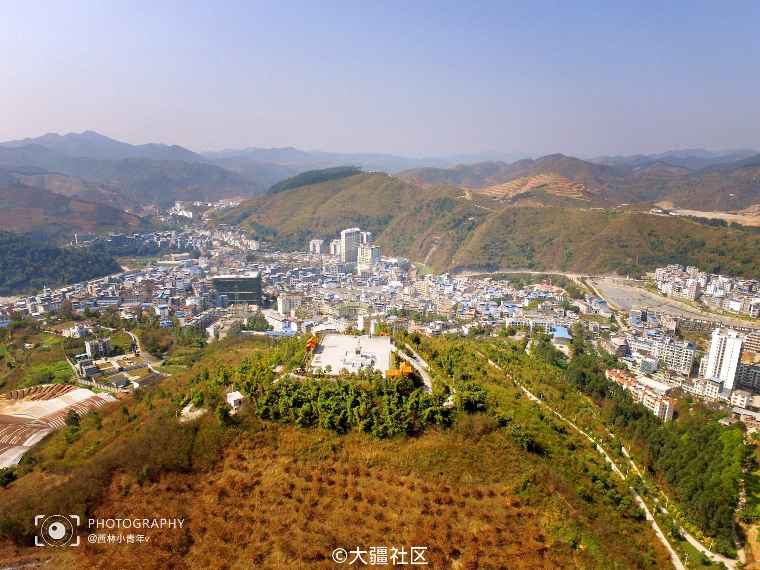 广西西林县县城图片图片