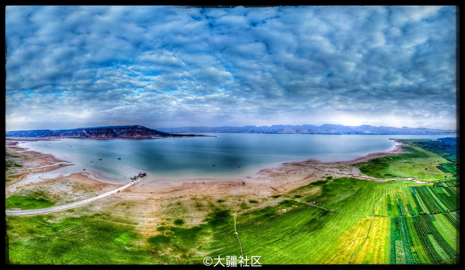 全景图二次构图后的效果