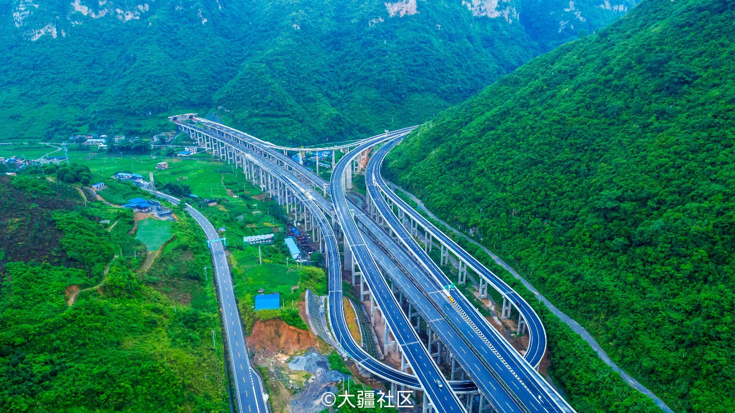最美高速-我在贵州等你-作品-大疆社区