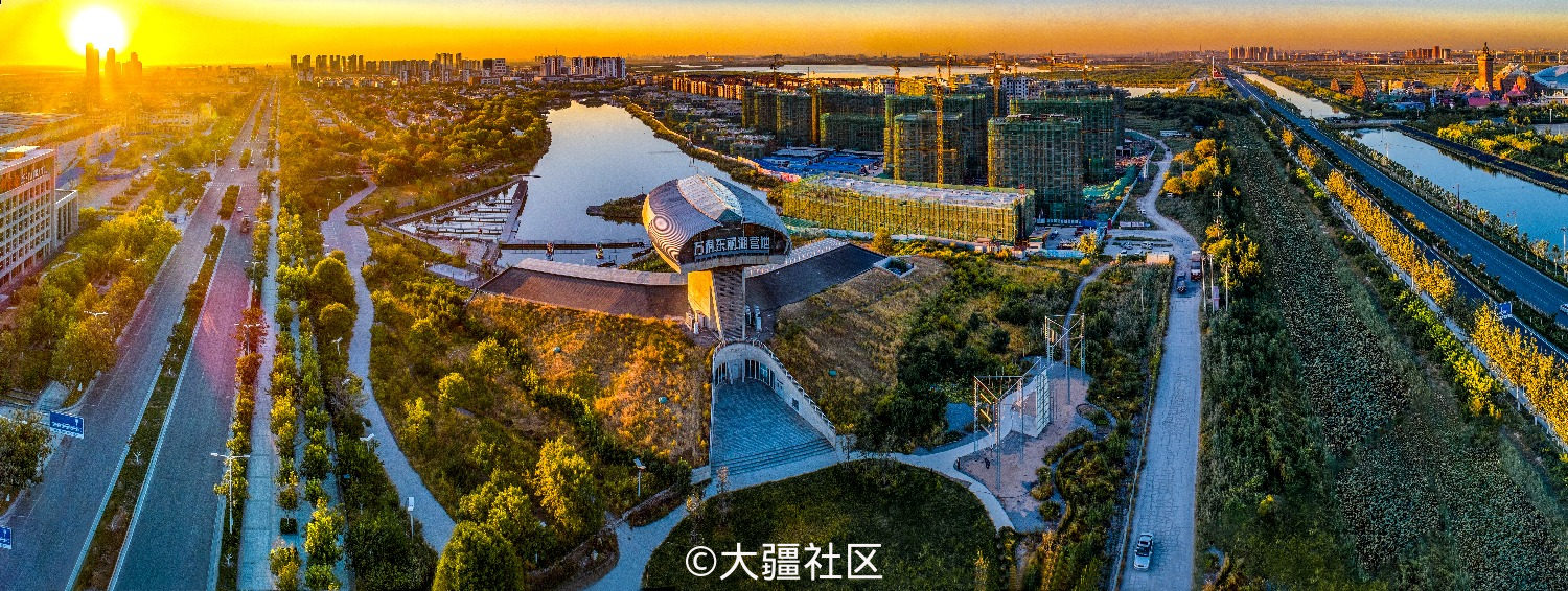 北方小镇-东丽湖万科城-作品-大疆社区