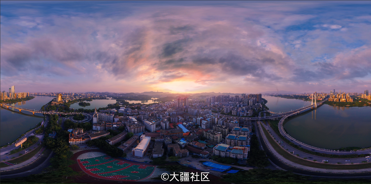 惠州空中vr全景图