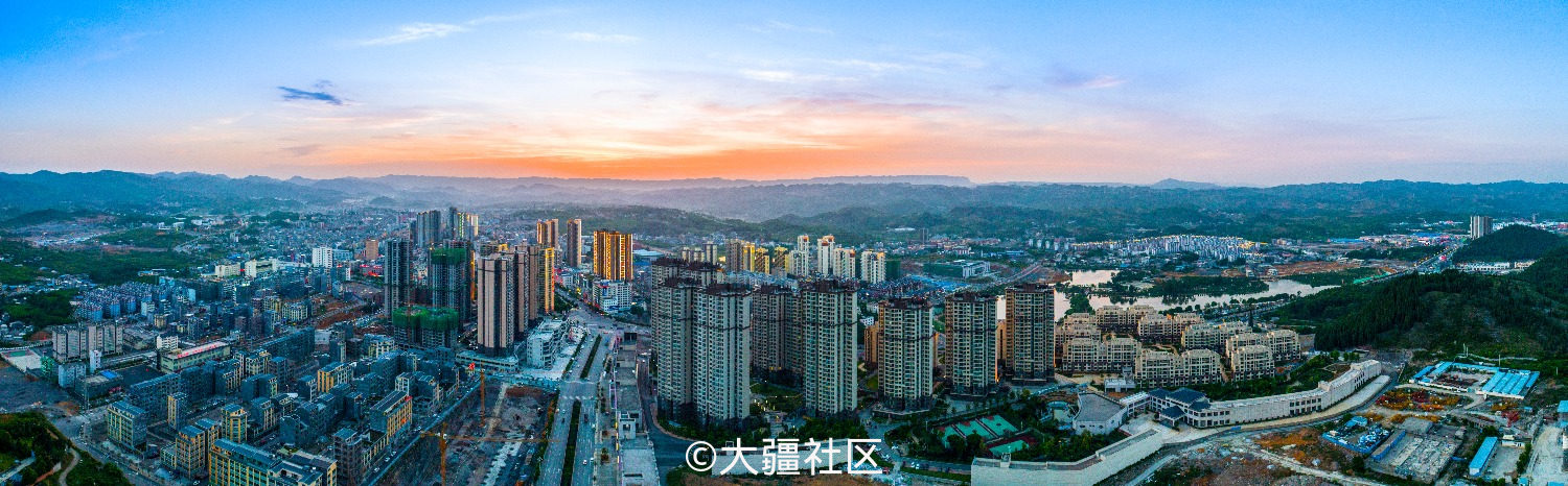 航拍兴仁市——贵州最年轻的县级市