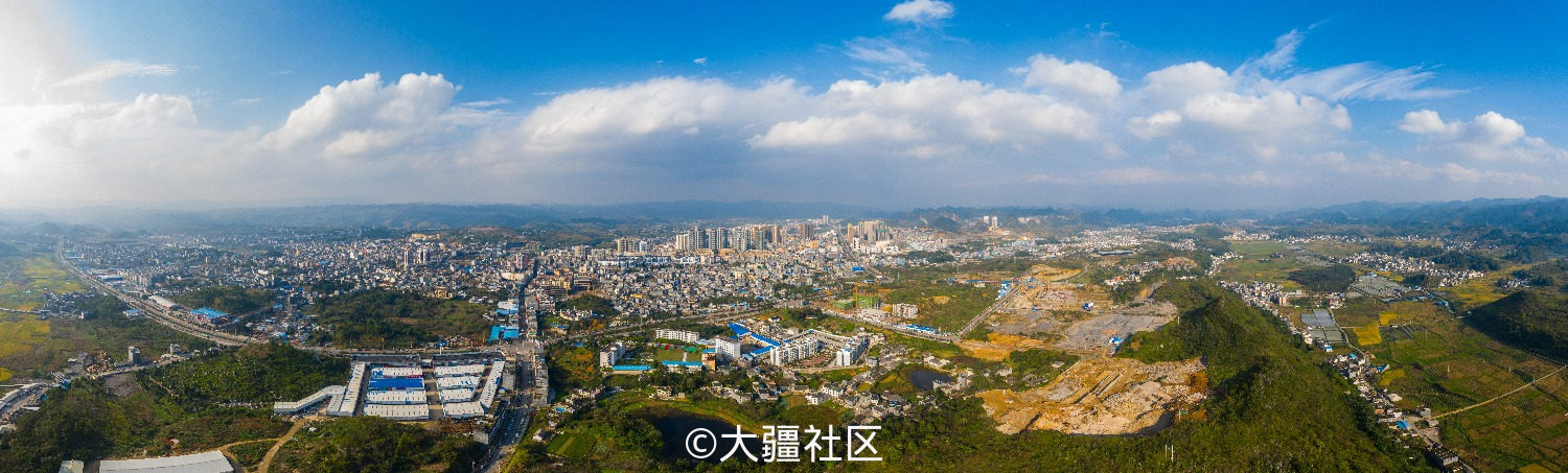 航拍兴仁市—贵州最年轻的县级市