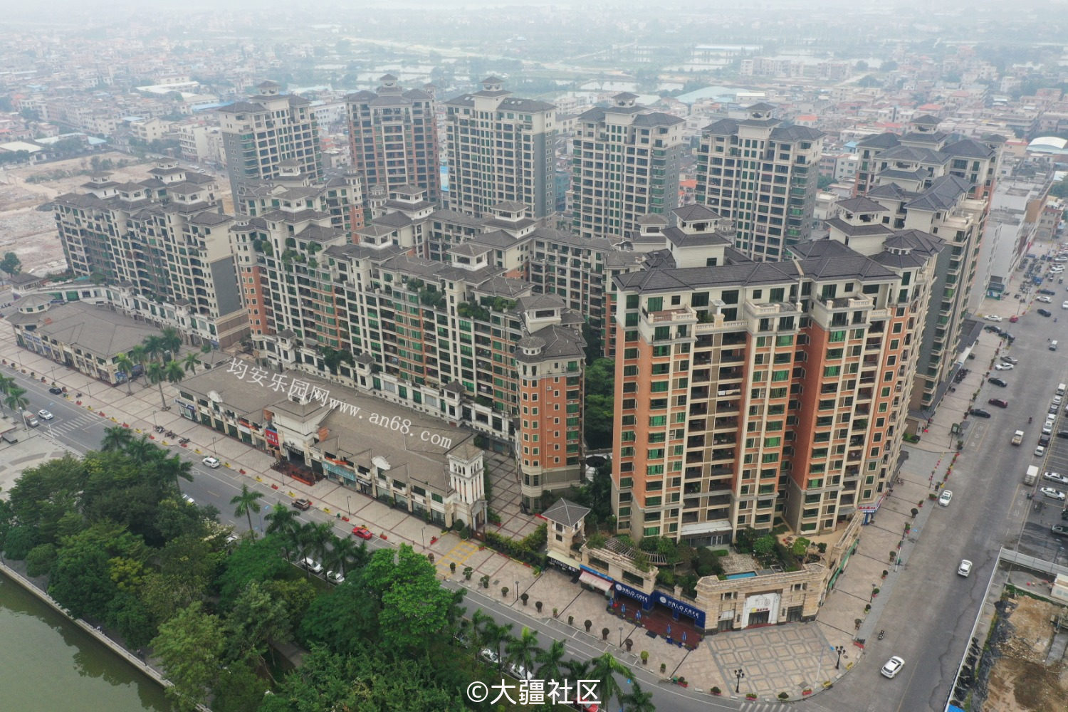 均安星豪湾航拍