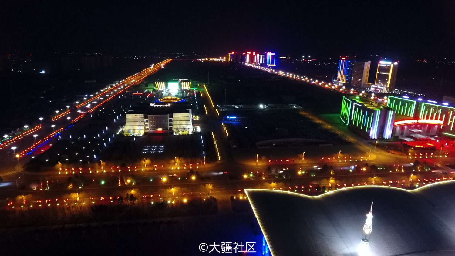 回家中途驿站 拍拍沧州夜景