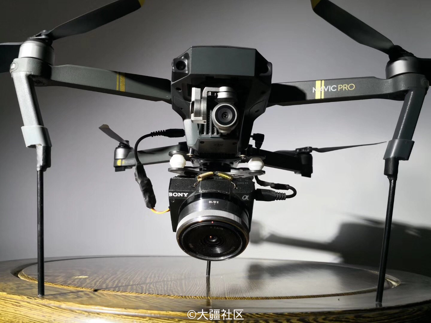 御pro改装索尼微单方法?-产品-大疆社区