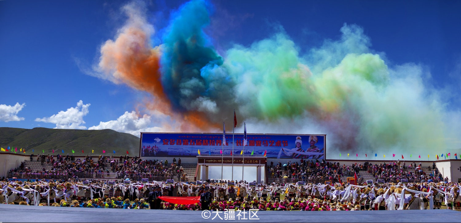 西藏安多县赛马节(2018年)