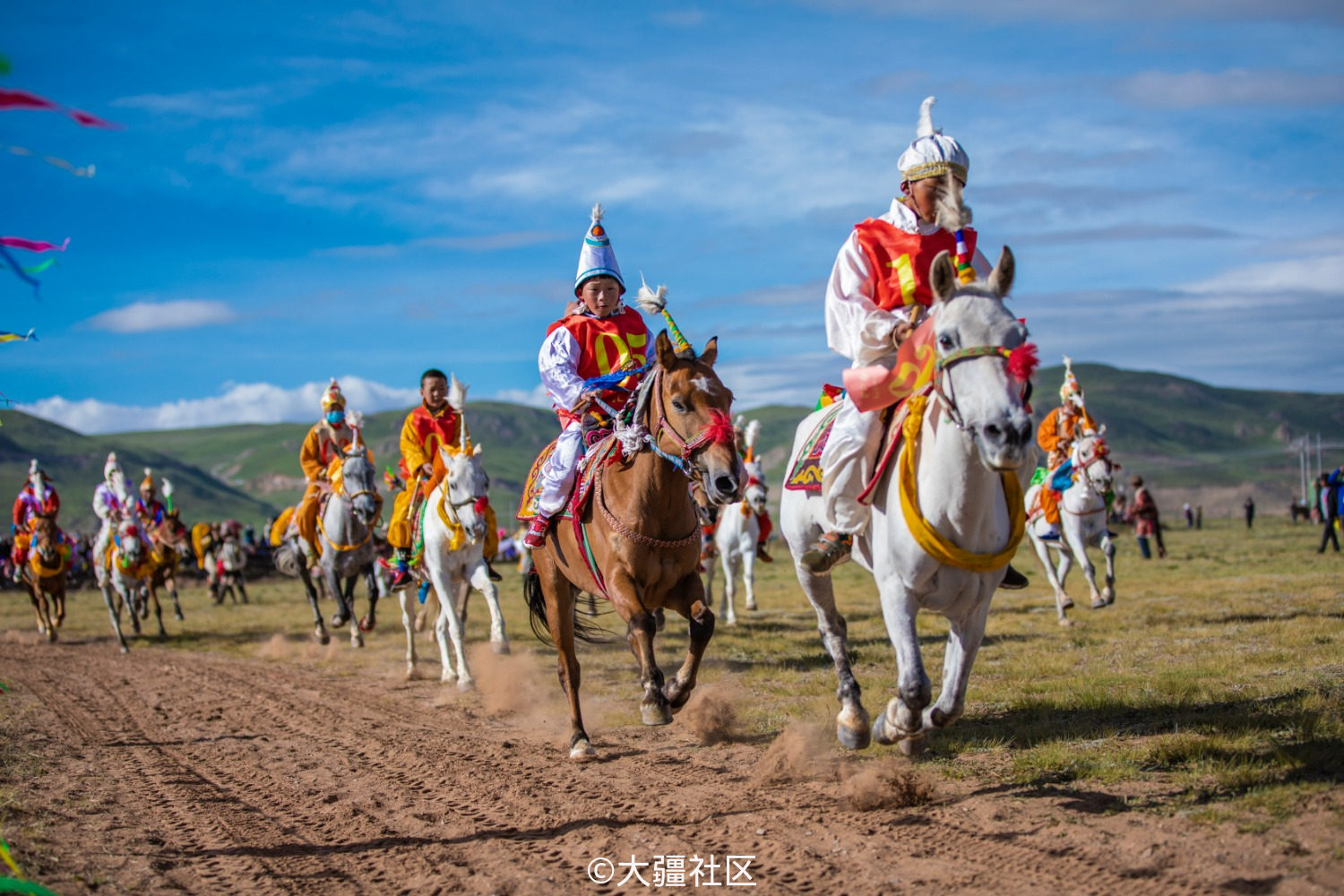 双湖县赛马节图片