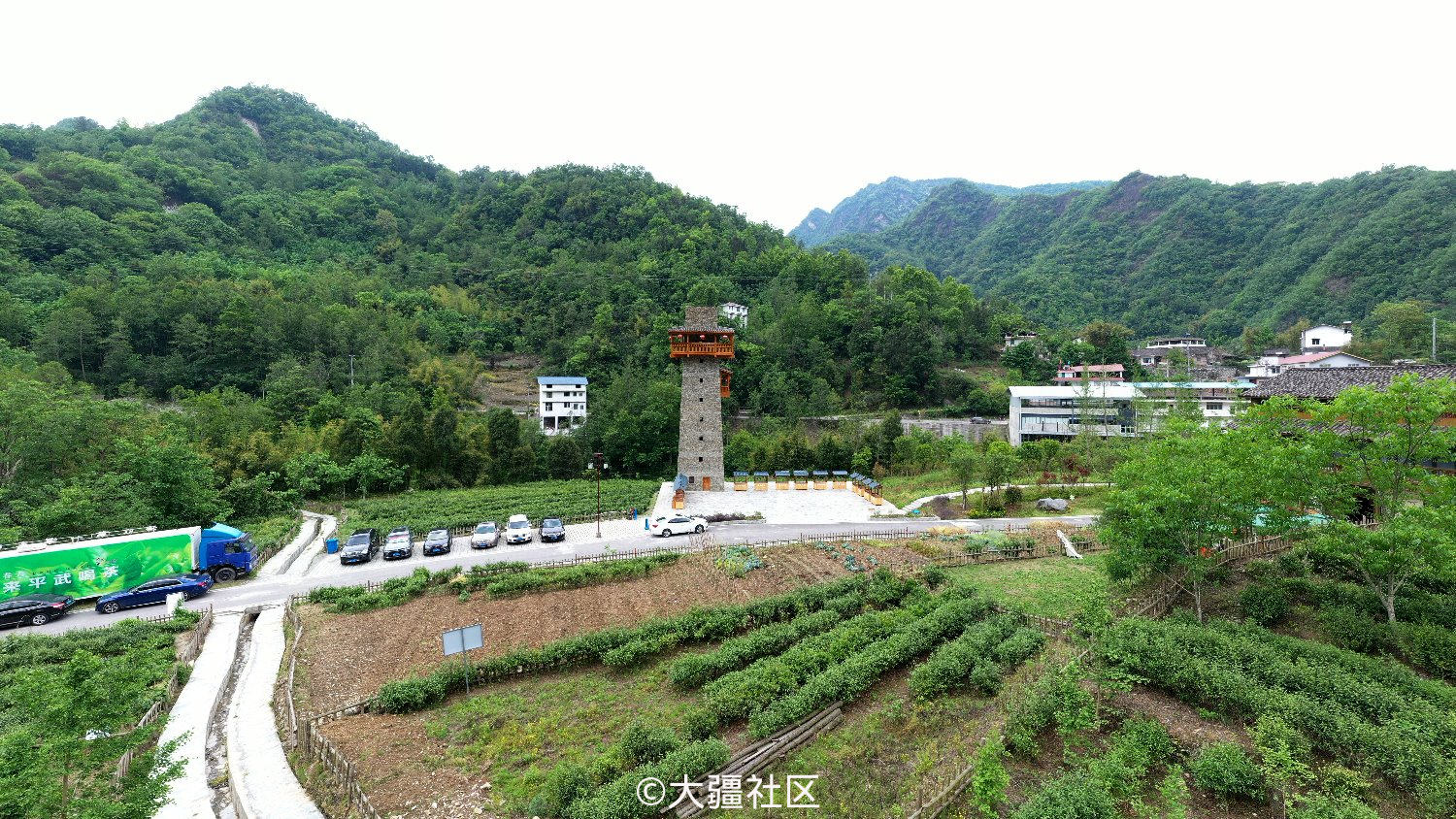 四川平武豆叩茶叶小镇