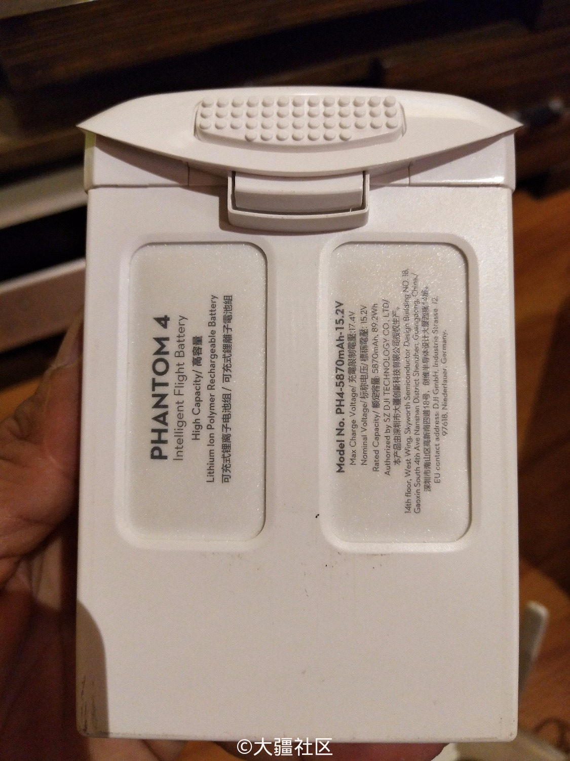 精灵4p高容量电池48循环就鼓包了?-产品-大疆社区