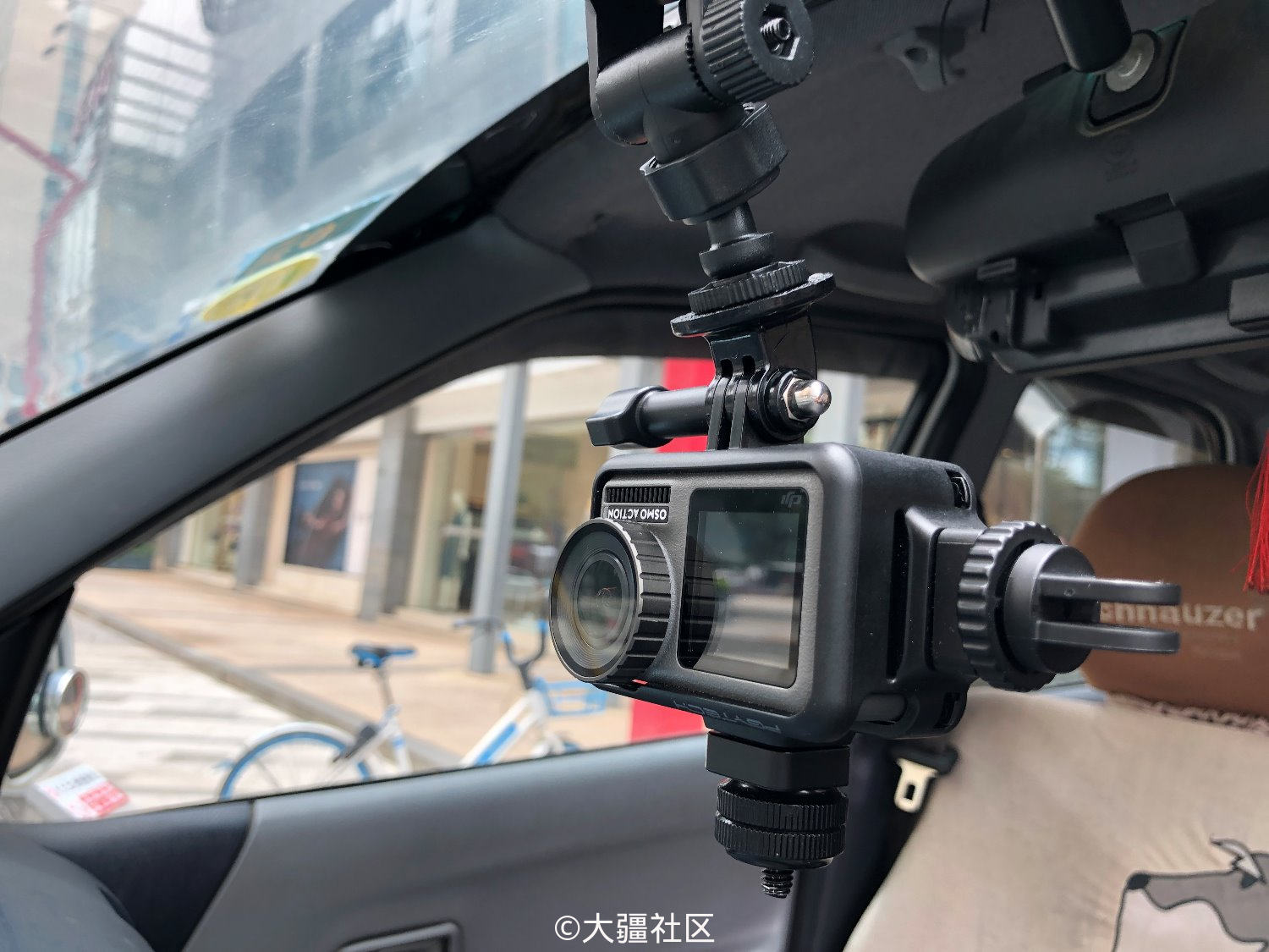 今天让action当了回行车记录仪 产品 大疆社区 今天让action当了回行车记录仪 产品 大疆社区