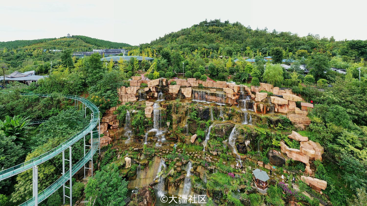 绵阳游仙太乙仙山植物园