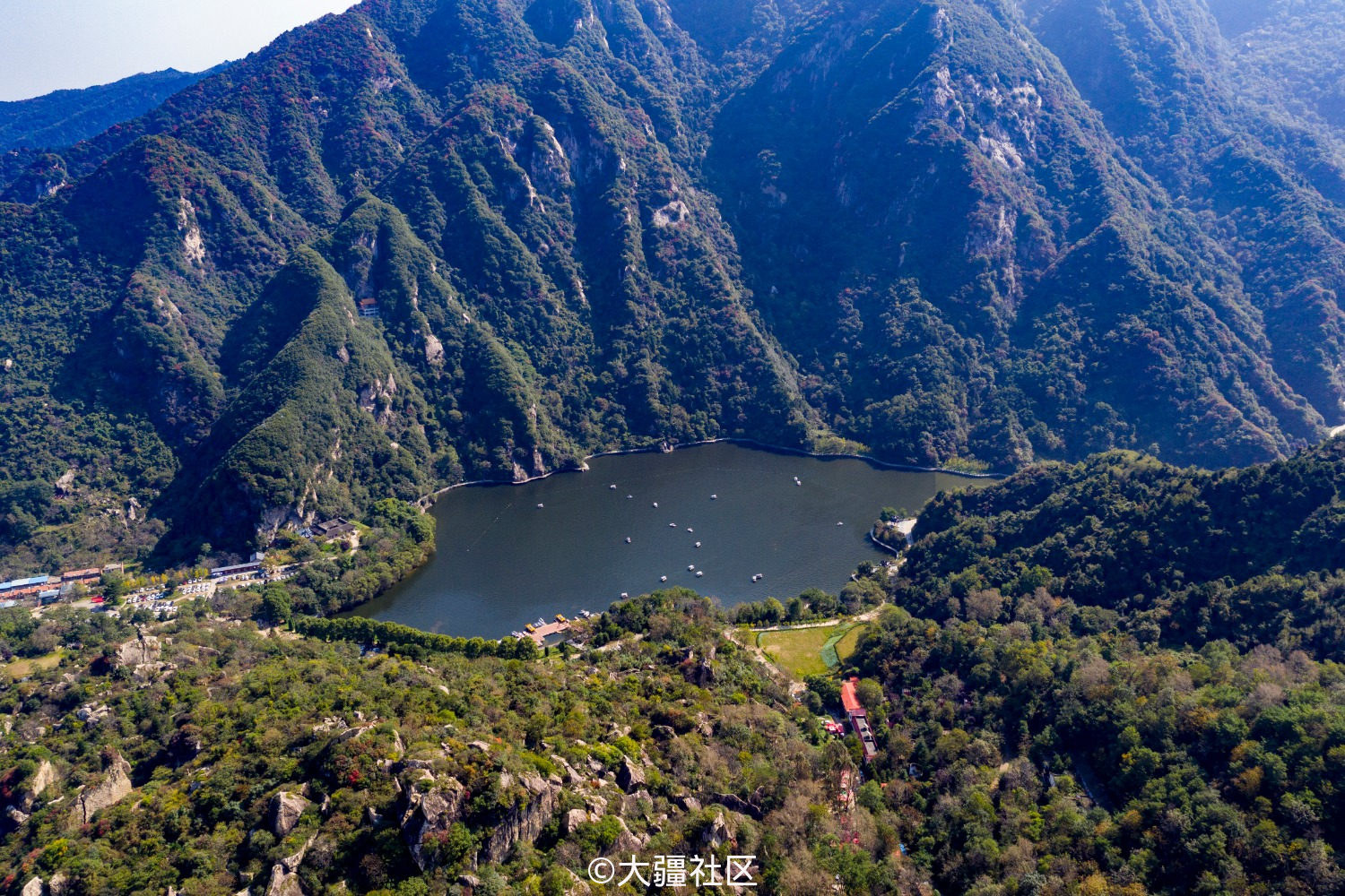 秋之终南山之翠华山