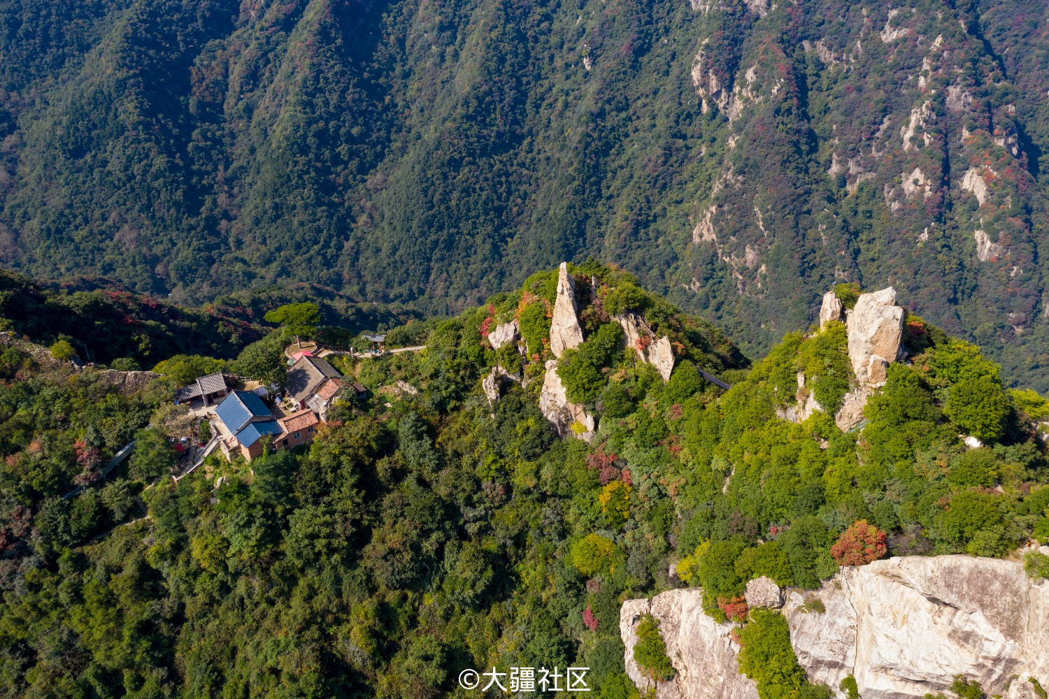 秋之终南山之翠华山