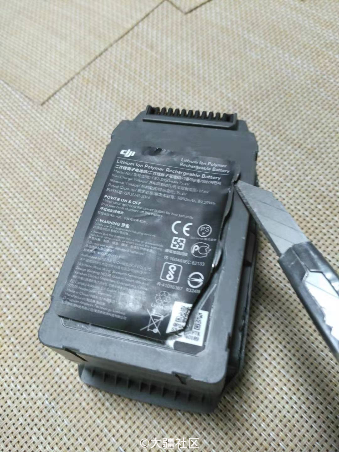 air 电池鼓包-产品-大疆社区