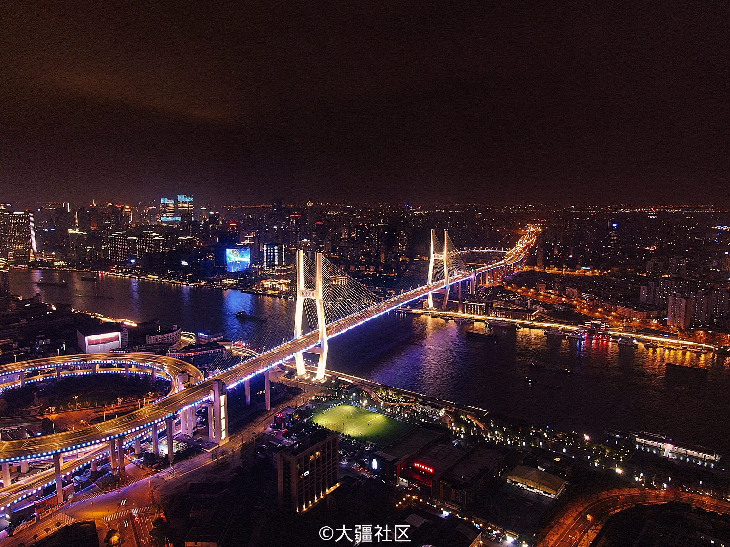 谁说mavic2 Zoom拍不了夜景 作品 大疆社区