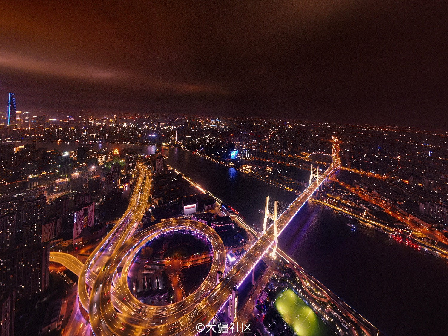 谁说mavic2 Zoom拍不了夜景 作品 大疆社区