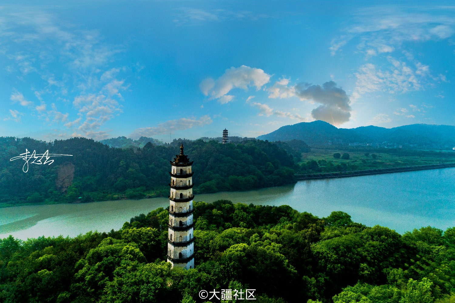 衢州市-江山市,航拍江山如此多娇