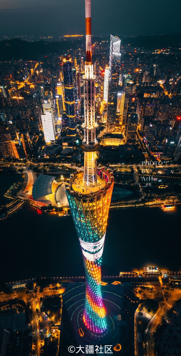 广州塔中轴线
