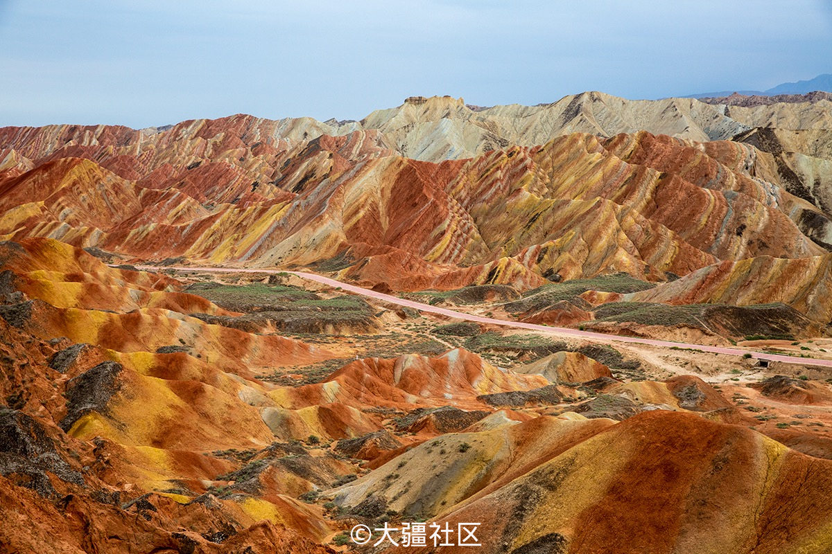 张掖丹霞地貌 作品 大疆社区