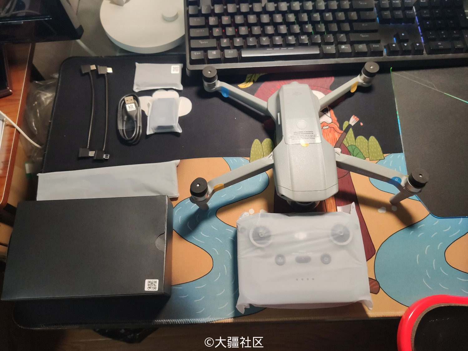 dji mavic air2到手开箱-产品-大疆社区