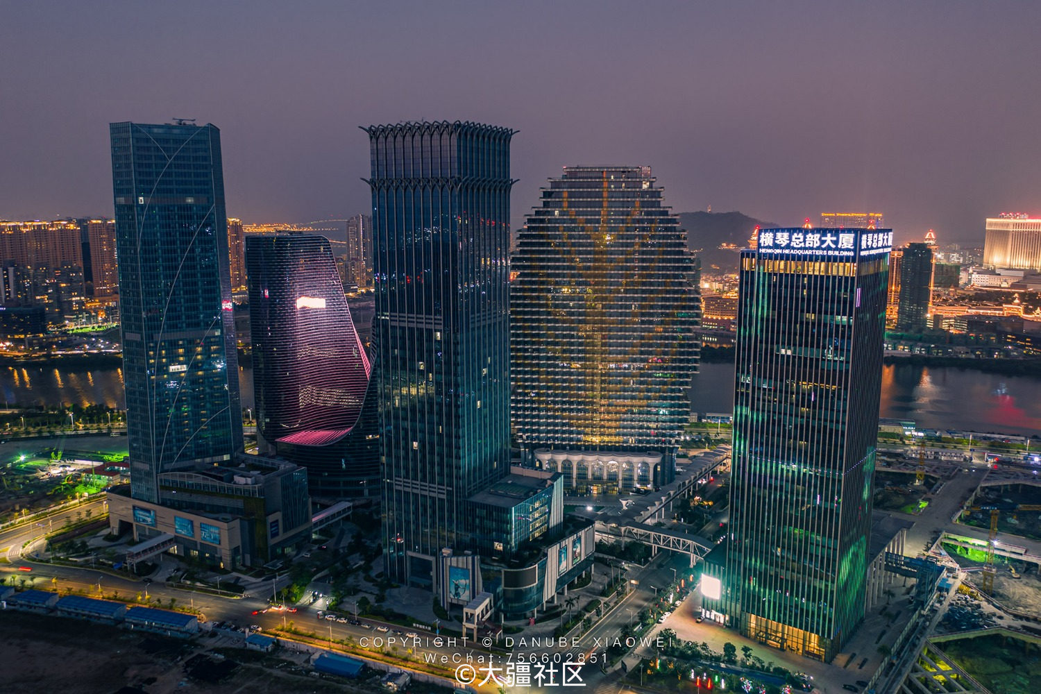 珠海横琴口岸梧桐树大厦