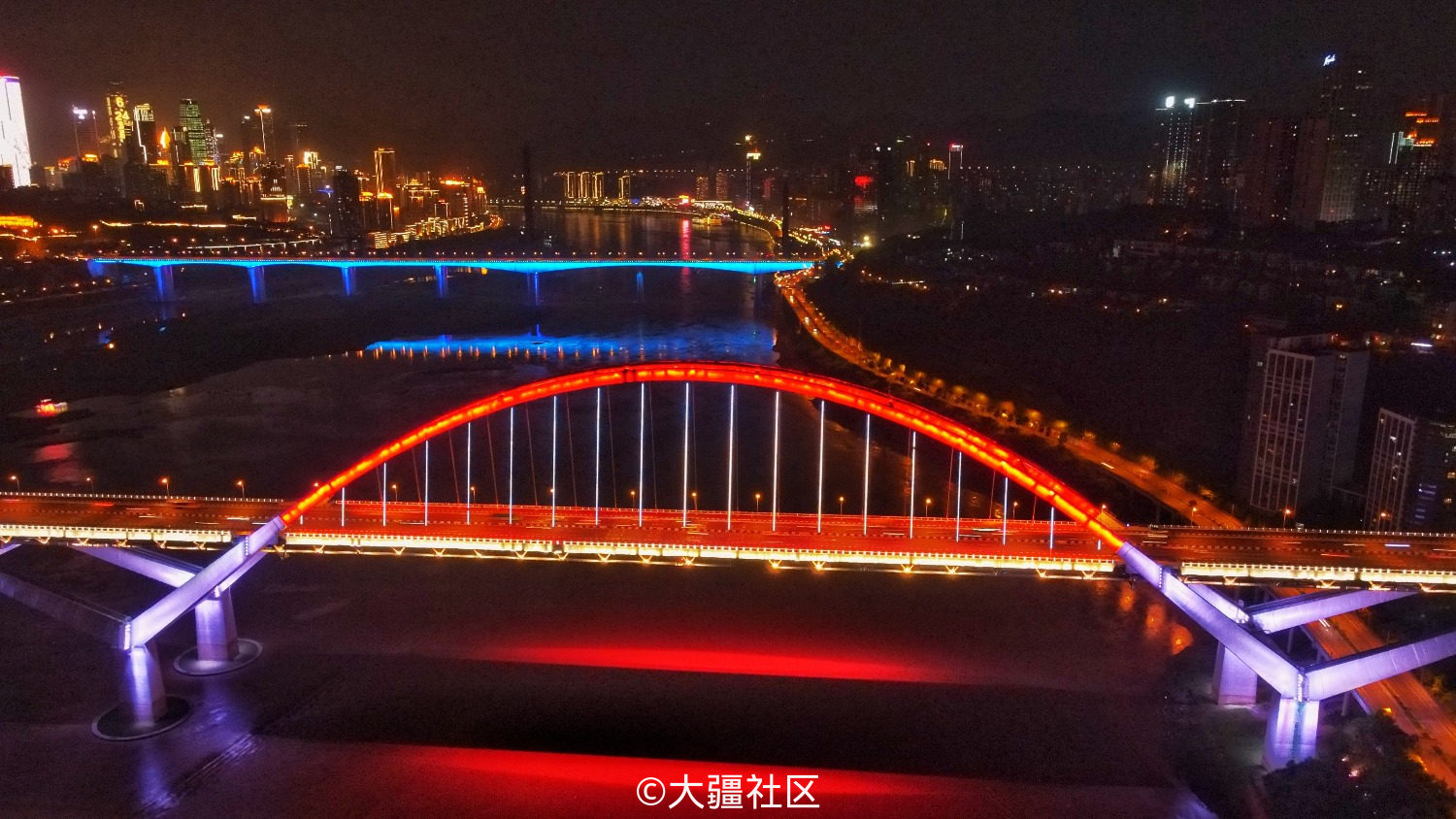 重庆菜园坝长江大桥-作品-大疆社区