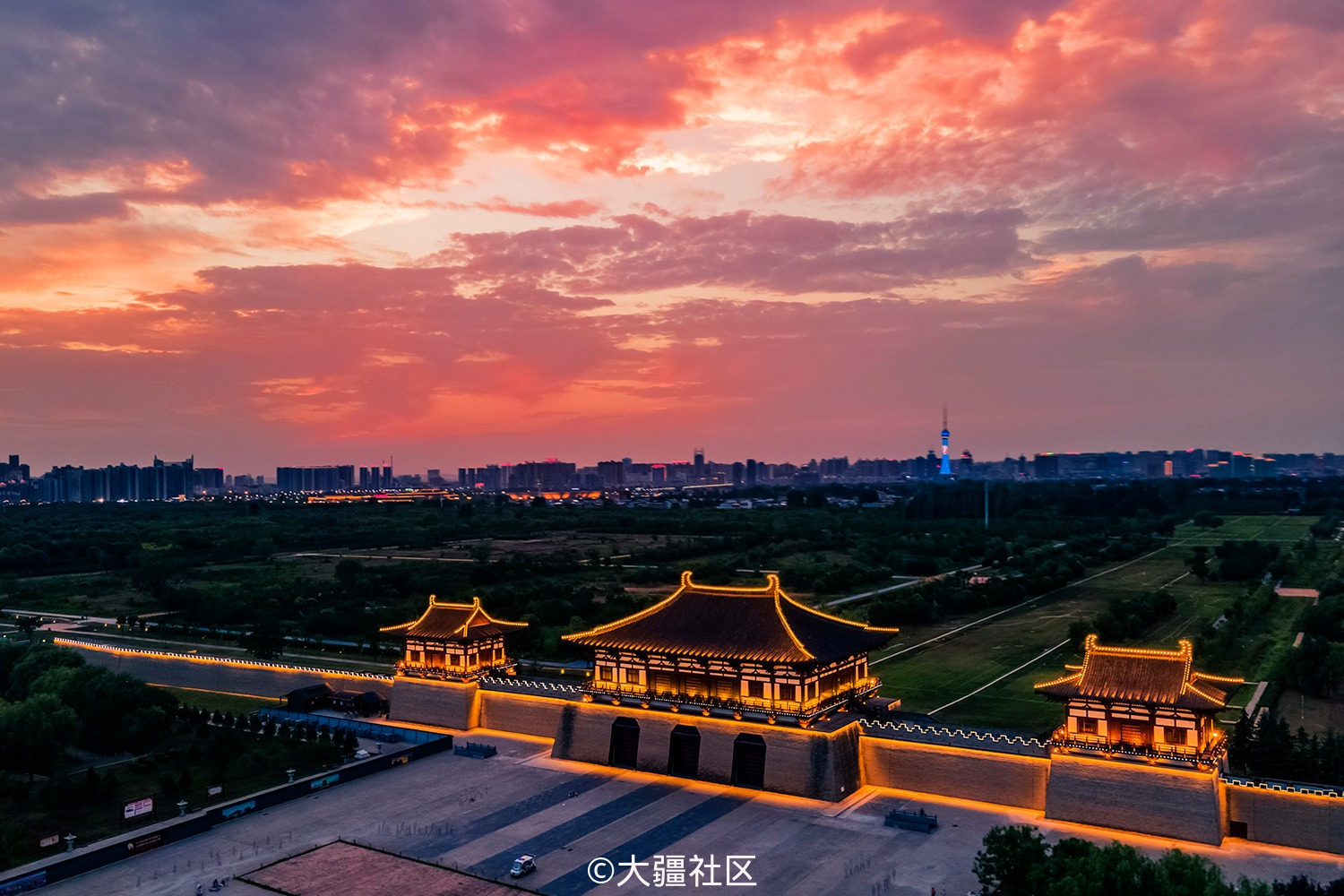 洛阳隋唐古城定鼎门遗址