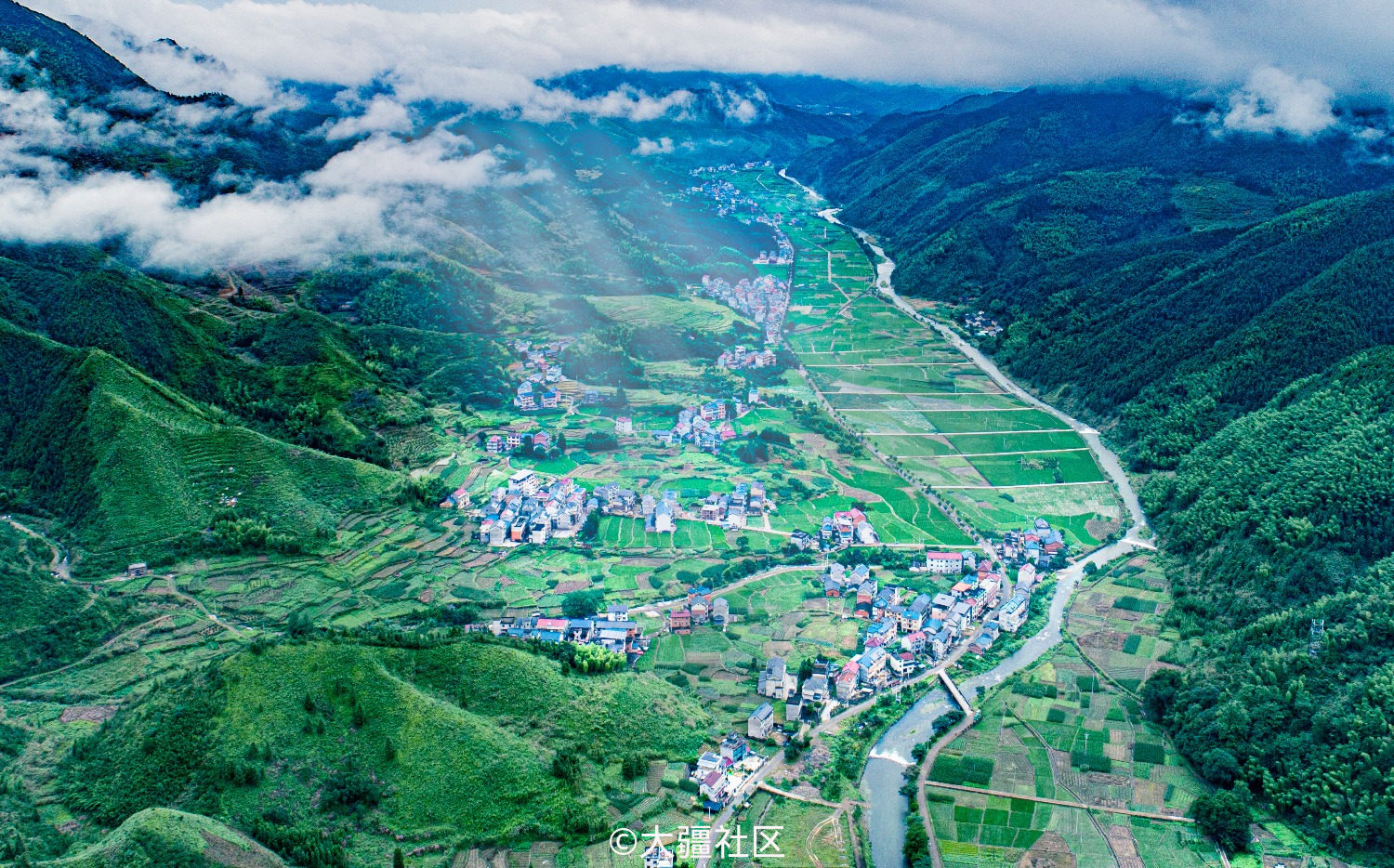 旅游城市-衢州开化县随拍(精灵4p2.0)