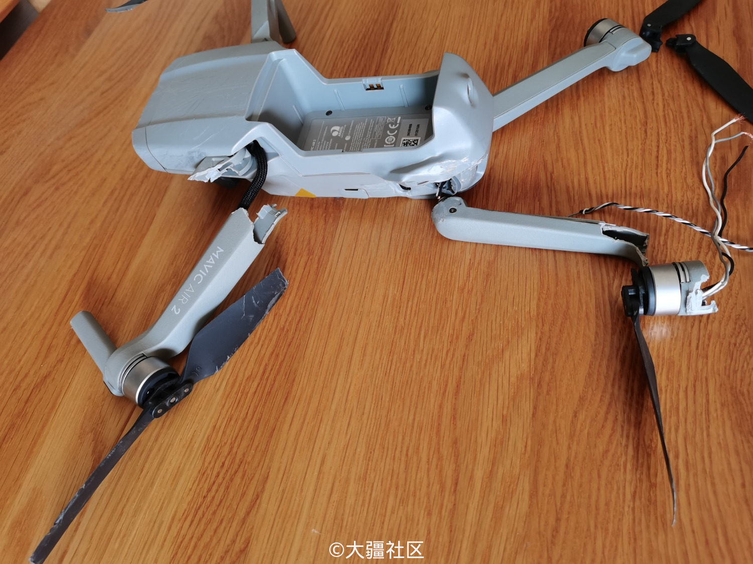 mavic air 2 炸机终体验-教程-大疆社区