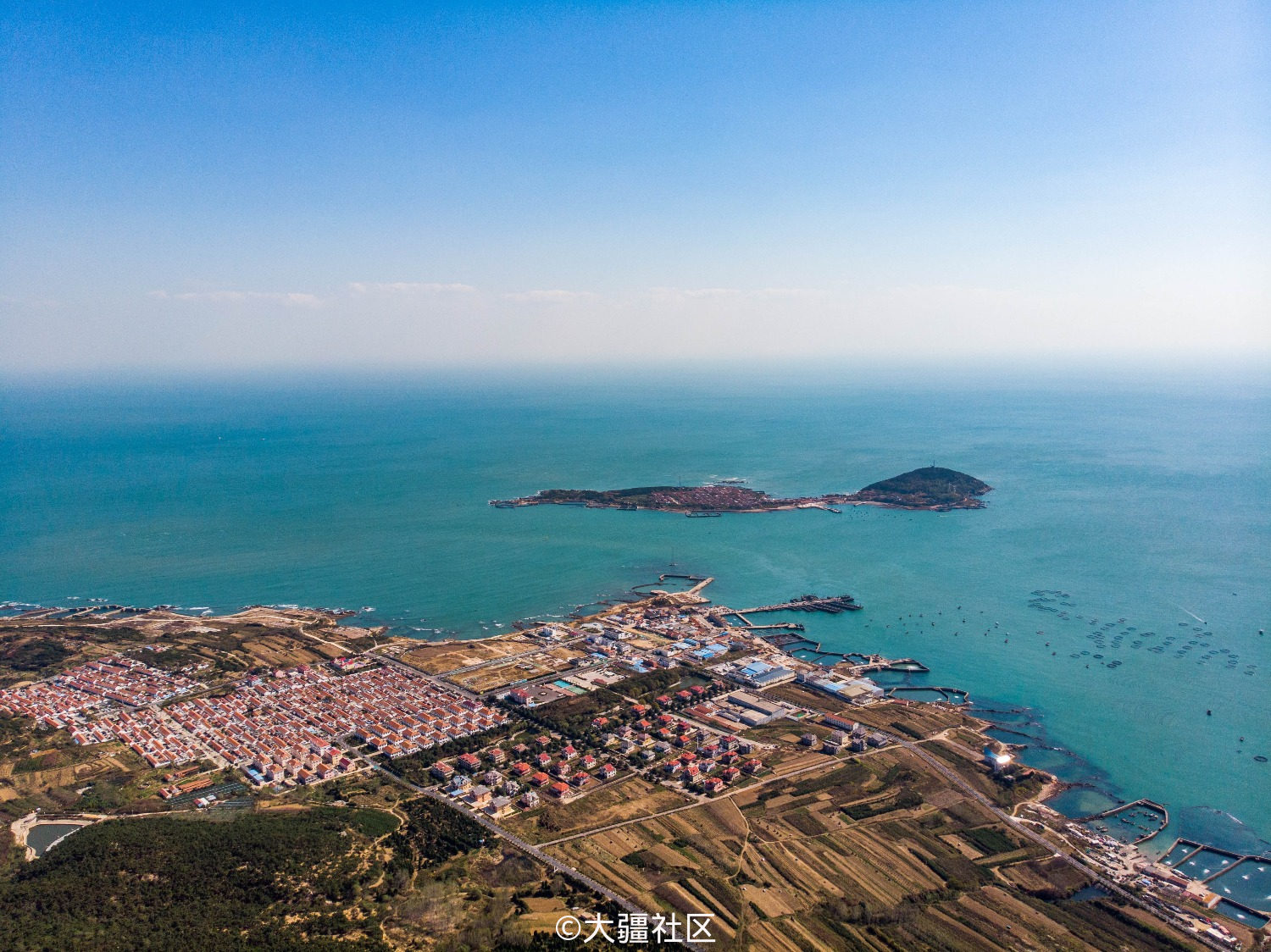 航拍——黄岛琅琊镇