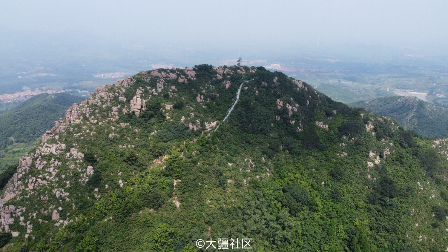 山东 潍坊 诸城 林家村 竹山风景