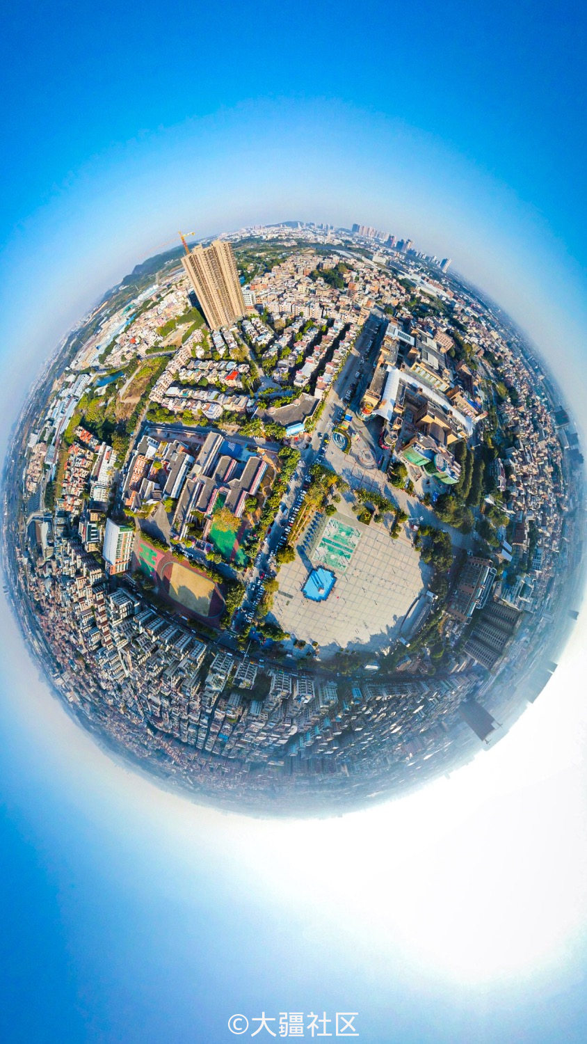 请问球形全景图片怎样导出就是球形的?-产品-大疆社区