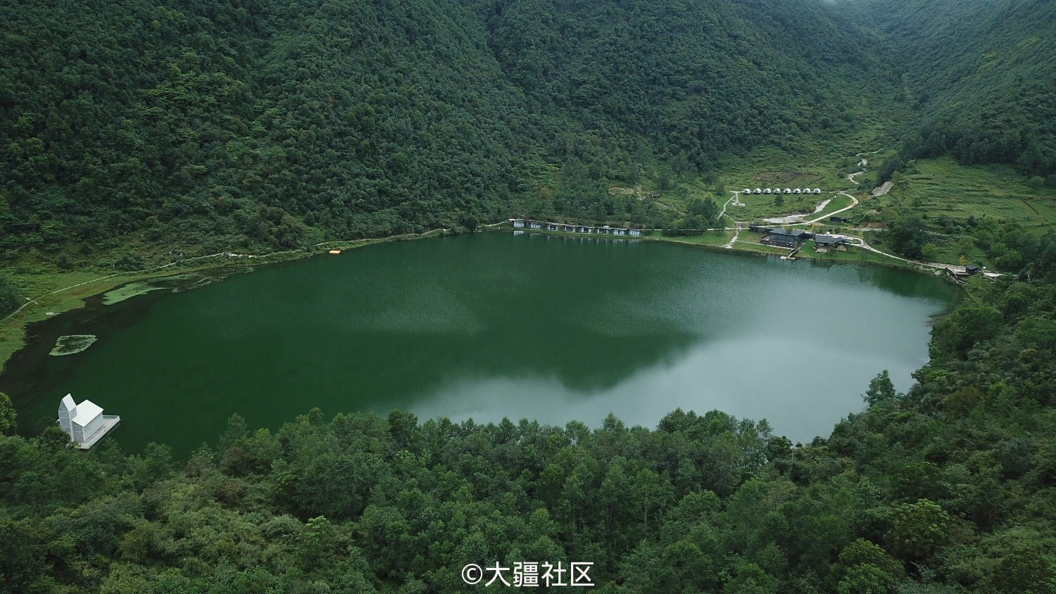 浮云海子美丽的风景有美丽的传说