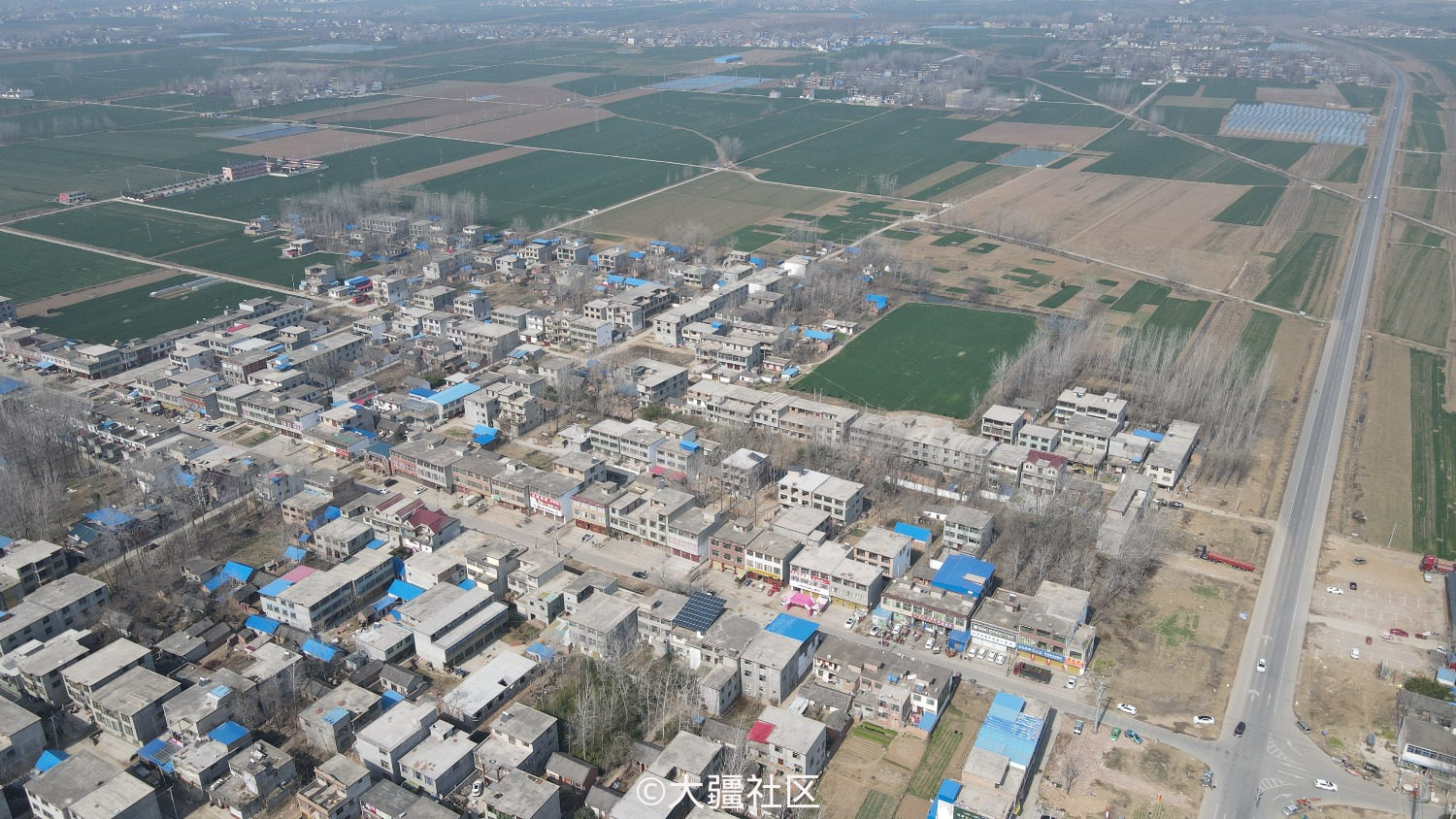 李楼村,安徽省阜阳市界首市大黄镇