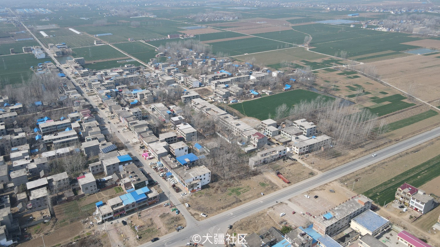 李楼村,安徽省阜阳市界首市大黄镇