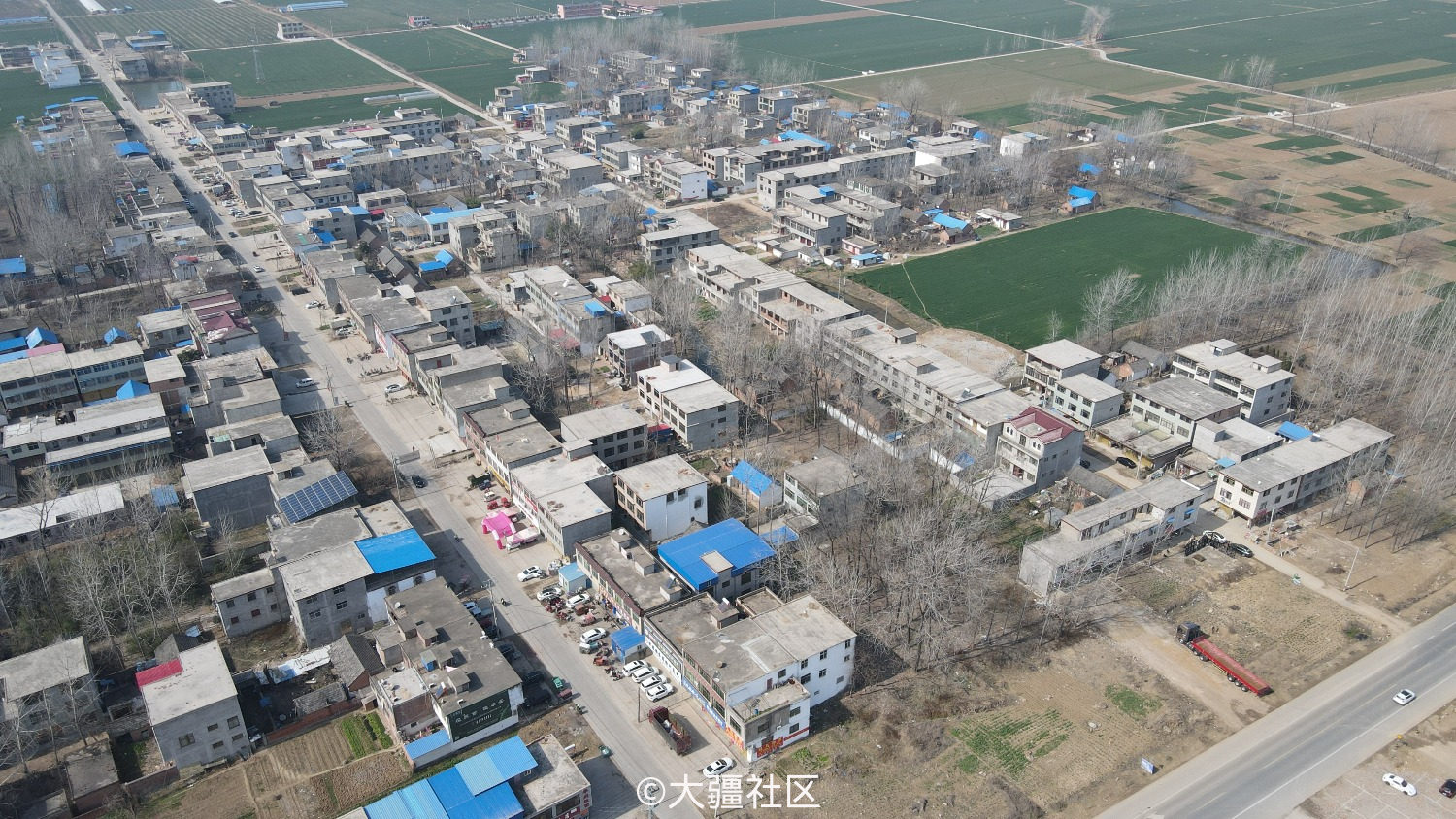 李楼村,安徽省阜阳市界首市大黄镇