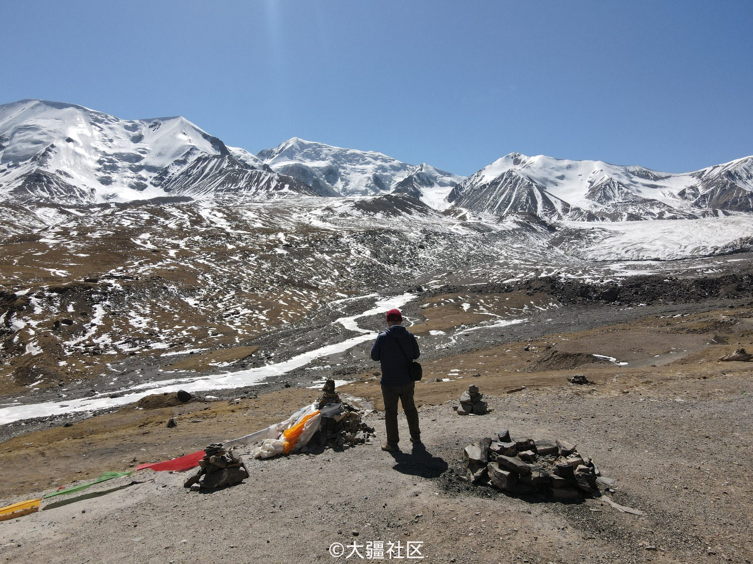 從唯格勒當雄冰川阿尼瑪卿雪山到崑崙山口