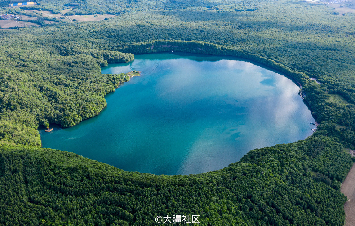 云涌大龙湾玛珥湖