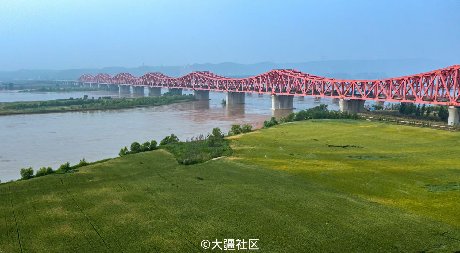 京广铁路黄河大桥图片