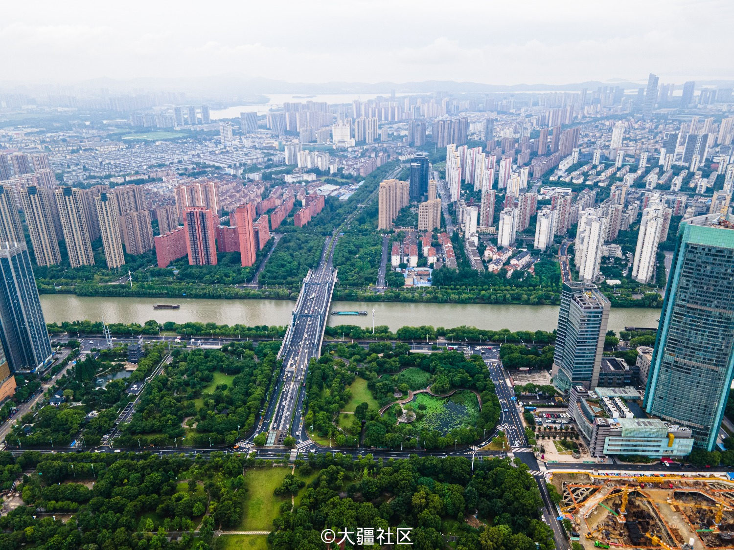 无锡太湖广场全景