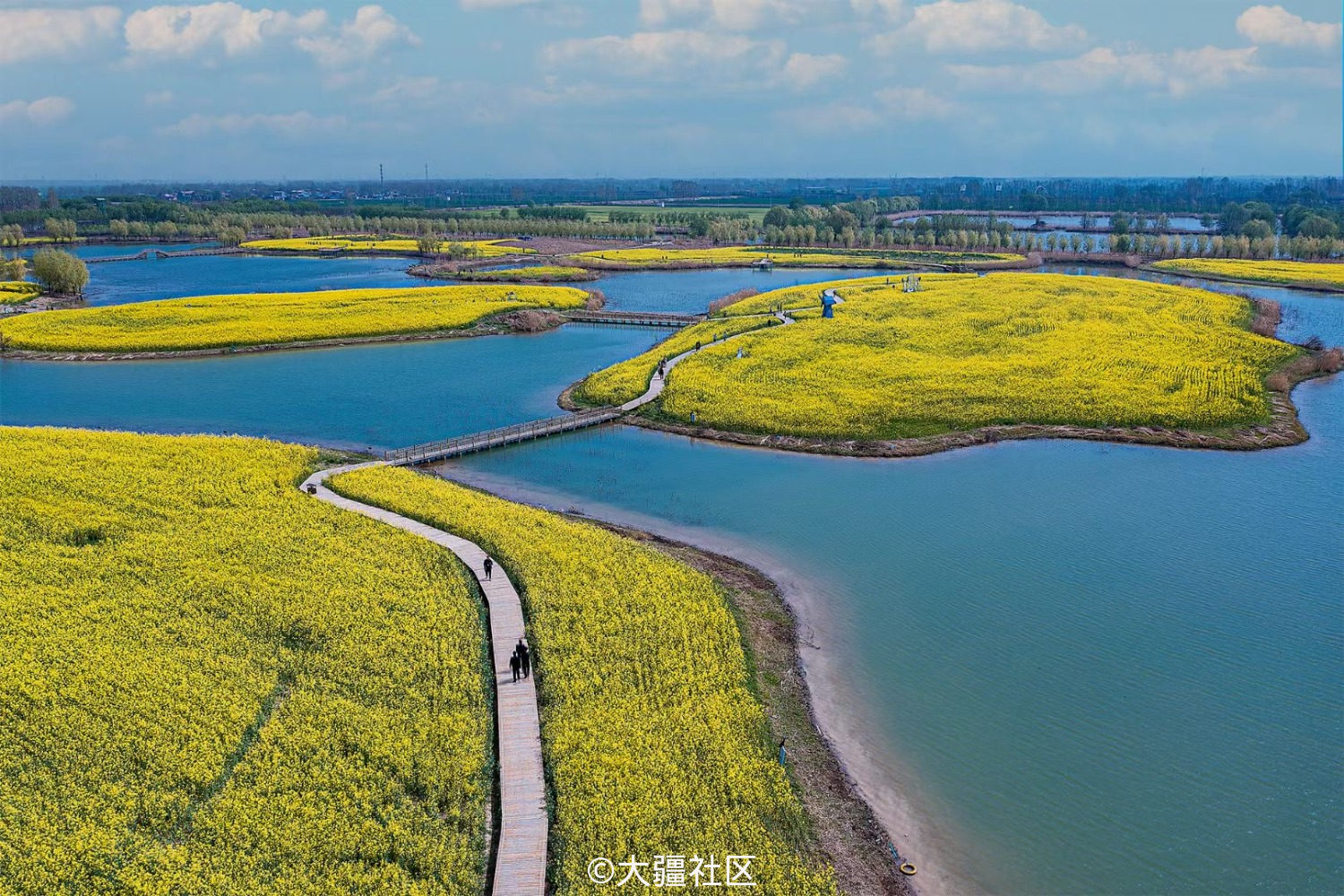 封丘湿地公园图片