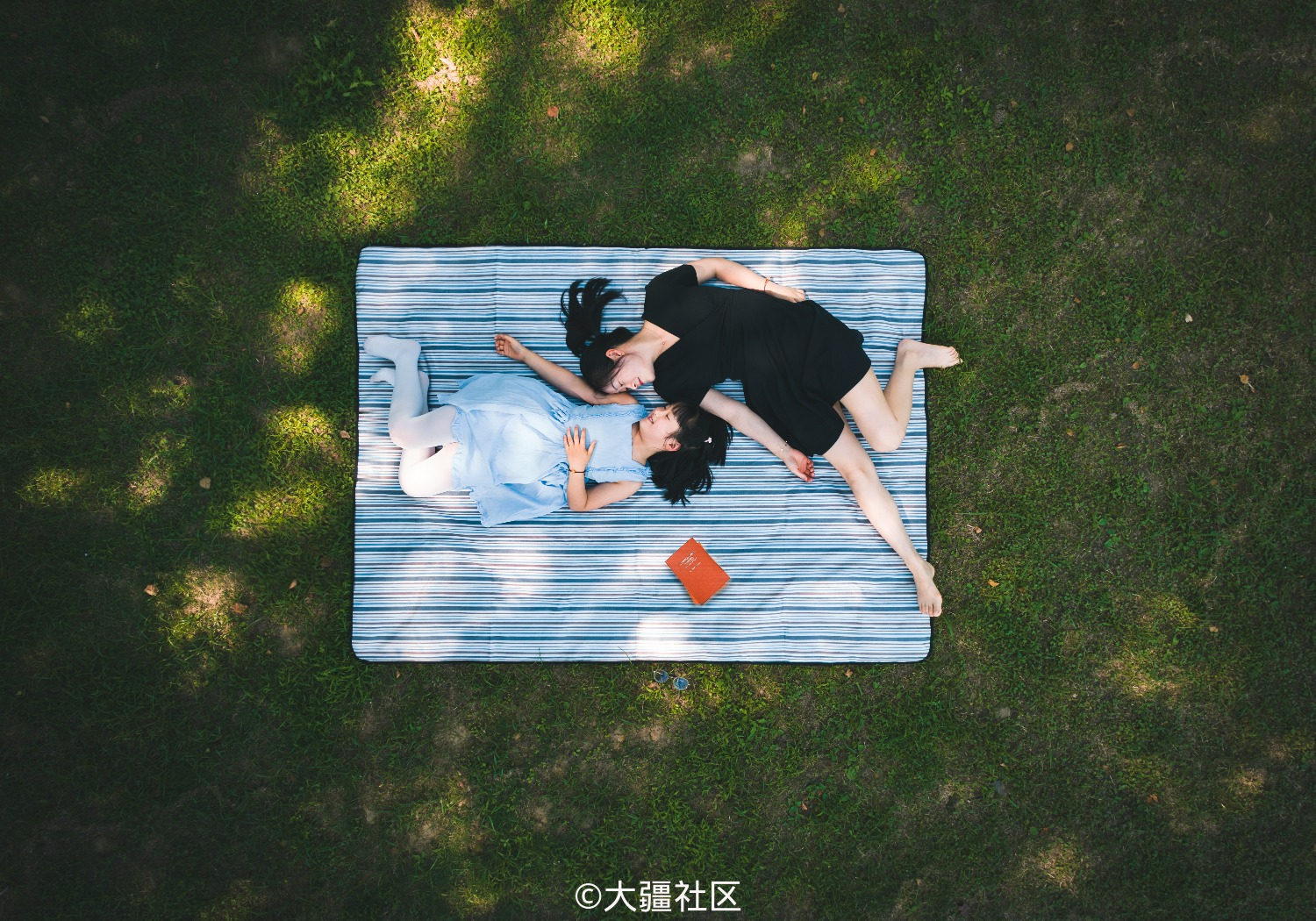 午后小时光(无人机拍人像)-作品-大疆社区