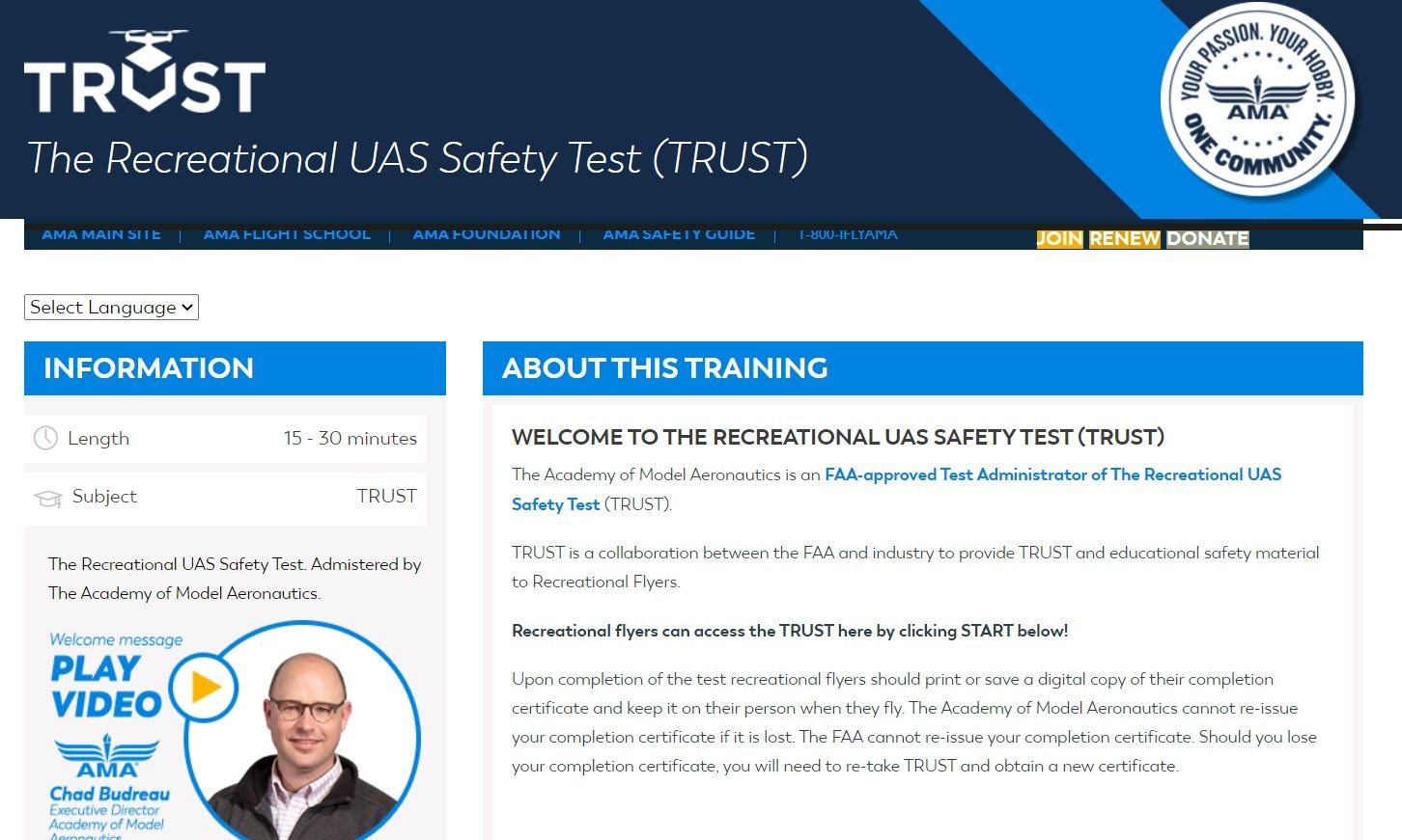 Trusted Operator Program 首先我们点开 一个链接: https://trust.modelaircraft.org/