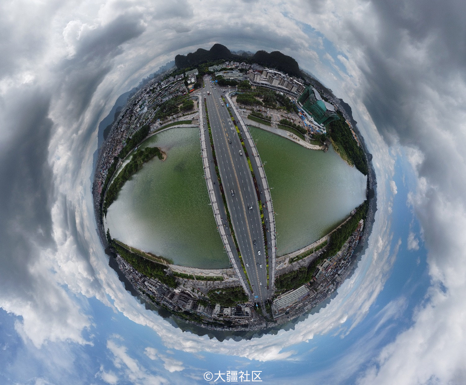 air2s球形全景怎么设置不自动拼接?-产品-大疆社区