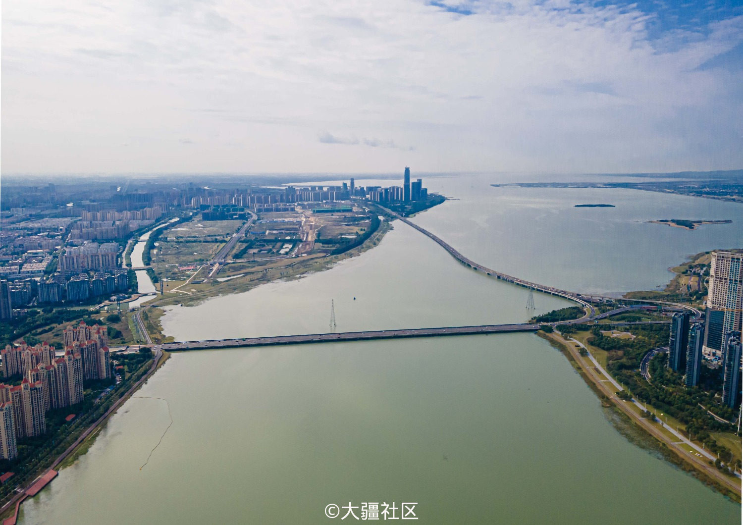 太湖苏州湾全景
