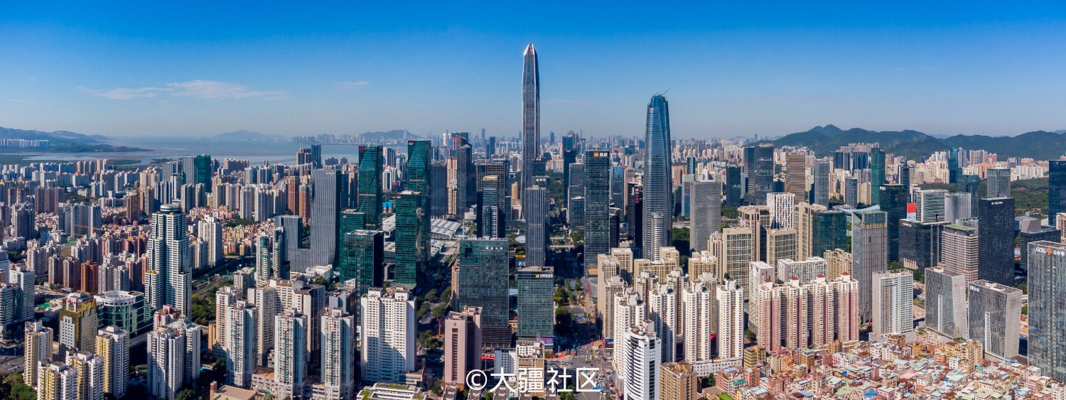 深圳福田cbd-作品-大疆社区