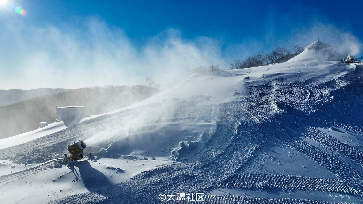 美林谷国际滑雪场图片