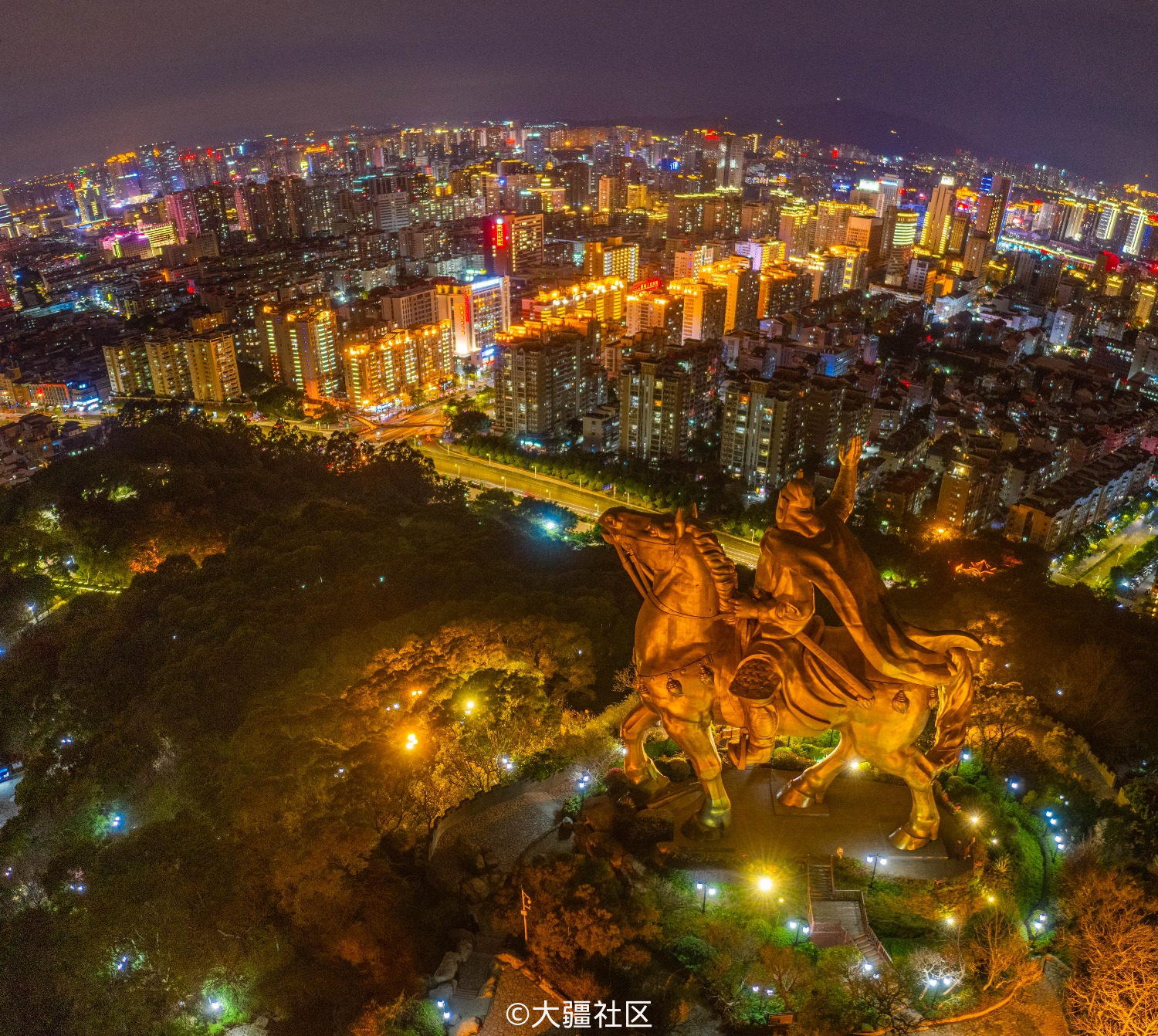 海上丝绸之路起点泉州夜景