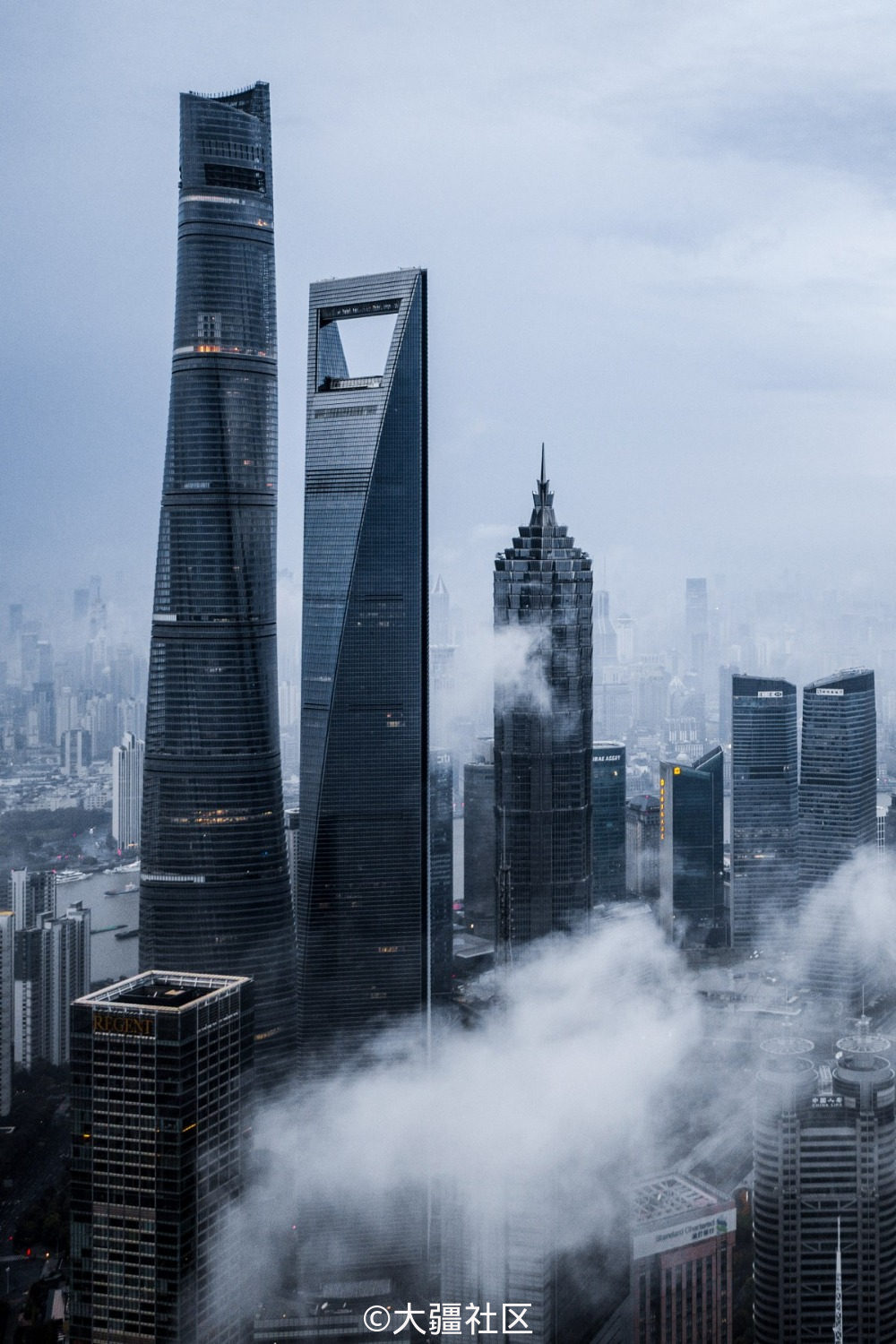 上海的高楼大厦